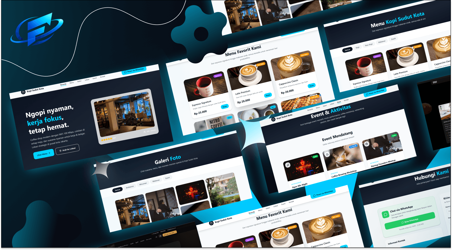 Kopi Sudut Kota Landing Page